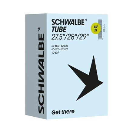 SCHWALBE AV19 belső gumi 27.5x2.00/2.35 29x1.75/2.40 (40/62-584/635) AV 40mm 220g