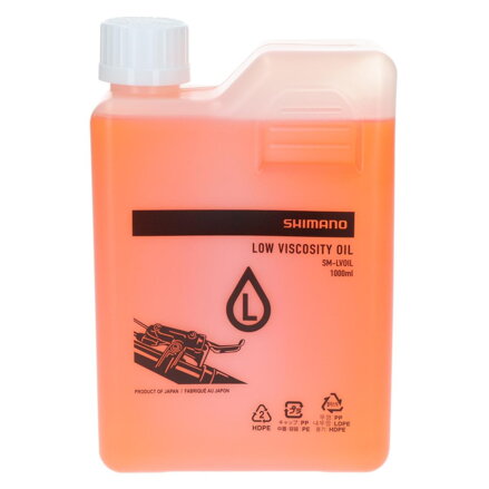 SHIMANO Hidraulikus fékolaj 1000 ml (LOW VISCOSITY OIL)