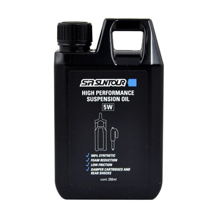 SR SUNTOUR Villaolaj HIGH PERFORMANCE SUSPENSION OIL WT5 250ml