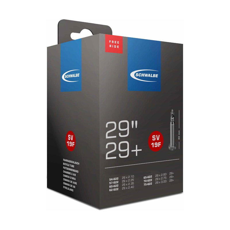 SCHWALBE Belső SV19F 29x2.10/3.00 FV 40mm (54/75-622) 215g Freeride