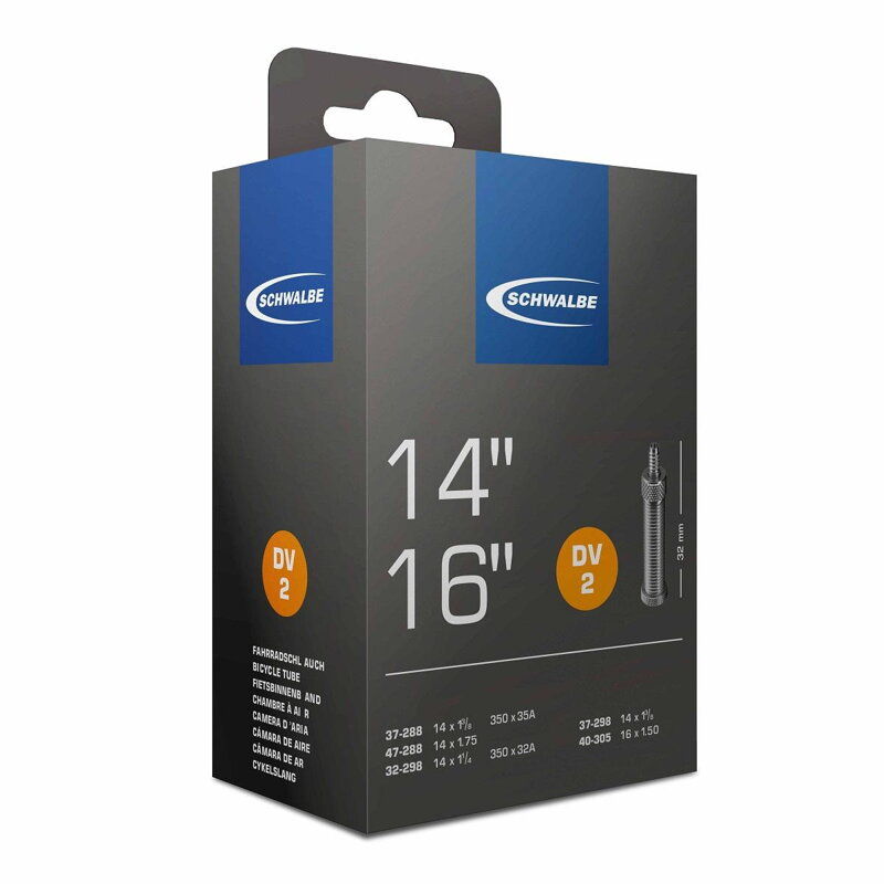 SCHWALBE Belső DV2 14 32/47-288/305 EK 32mm 85g