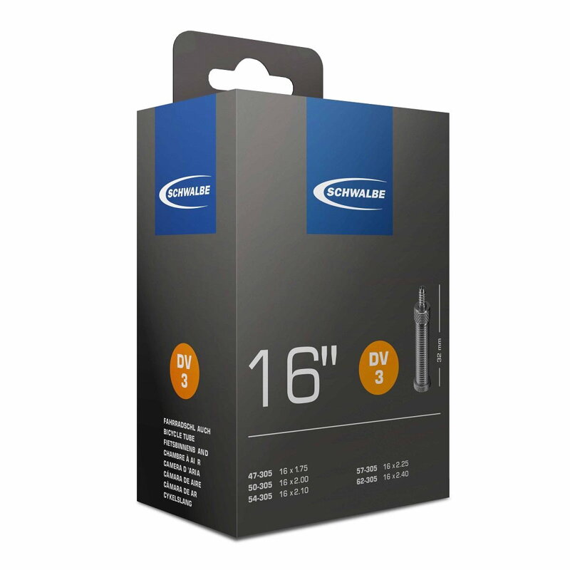 SCHWALBE Belső DV3 16 47/62-305 EK 32mm 115g