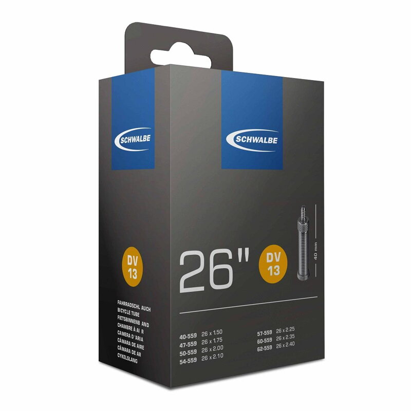 SCHWALBE Belső DV13 26x1.50/2.50 DV 40mm (40/62-559) 190g