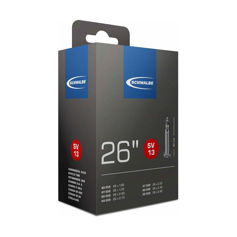 SCHWALBE Belső SV13 26x1.50/2.40 FV 40mm (40/62 559) 190g