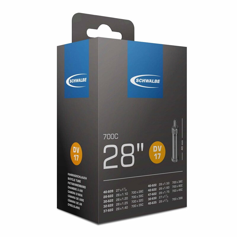 SCHWALBE Belső DV17 700x28/45C DV 40mm (40/47-622) 150g