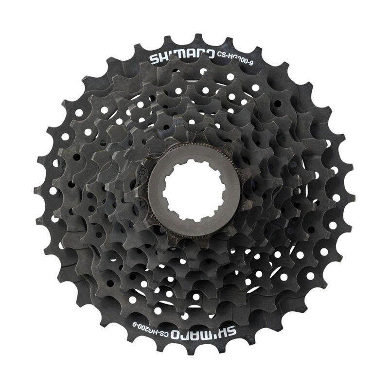 SHIMANO 11-34 Kazetta HG200 9 sebességes fog fekete OEM