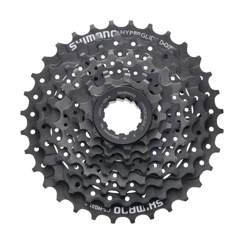 SHIMANO 11-34 Kazetta HG31 8 sebességes fog fekete OEM