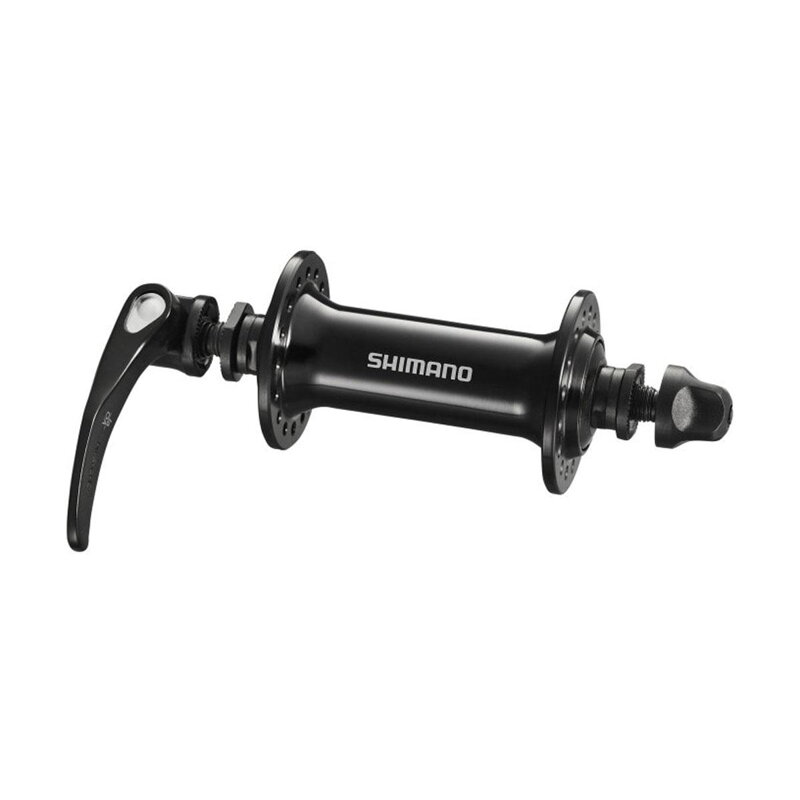 SHIMANO B-RS300 32 dier fekete rýchloupinák elülső agy SHIMANO B-RS300 32 dier fekete rýchloupinák elülső agy