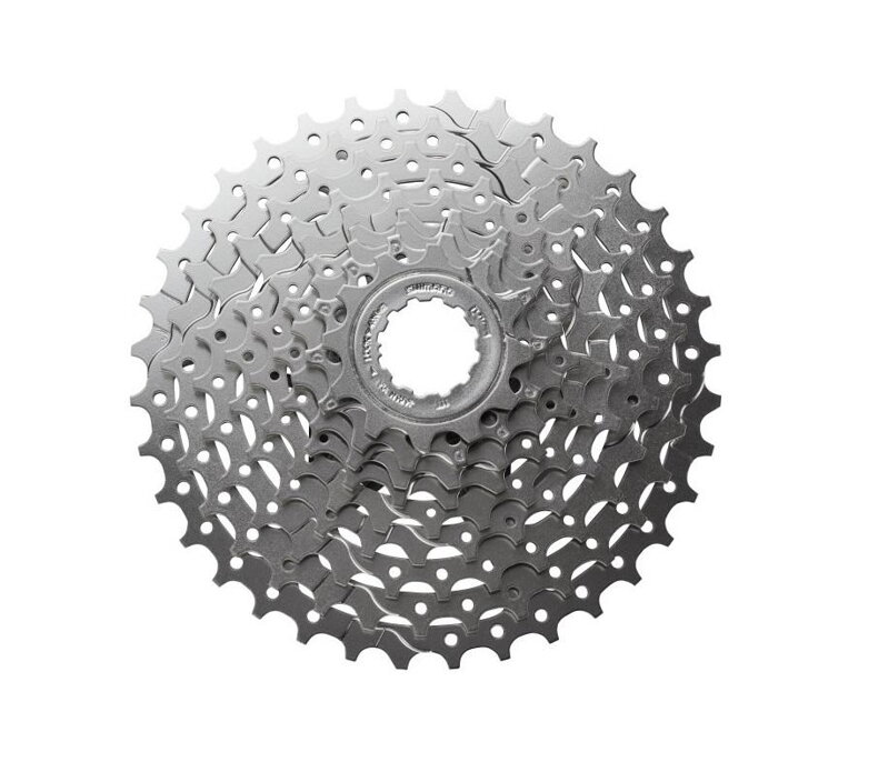 SHIMANO Kazetta CS-HG400 9 sebességes 11-36 fog ezüst SHIMANO Kazetta CS-HG400 9 sebességes 11-36 fog ezüst