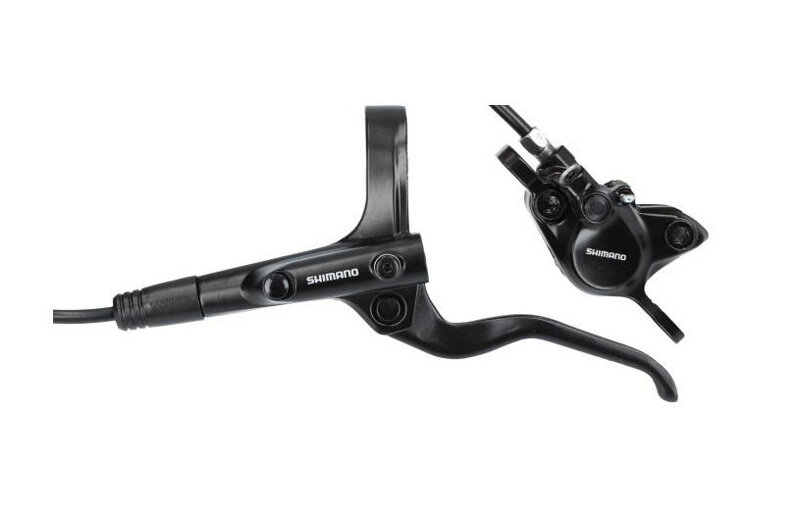 SHIMANO E-MT201 Hidraulikus fék elülső fekete Post Mount 1000mm fékcső + fékbetét ek B05S SHIMANO E-MT201 Hidraulikus fék elülső fekete Post Mount 1000mm fékcső + fékbetét ek B05S