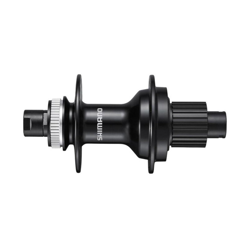 SHIMANO FH-MT510 142x12mm tengely 32 lyuk 12 sebességes fekete Center Lock hátsó agy