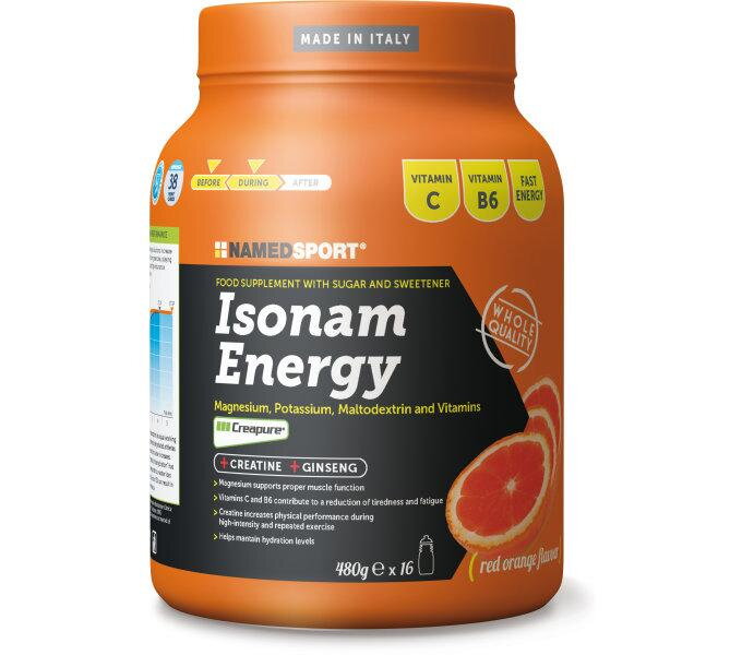 NAMEDSPORT Drink ISONAM ENERGY orange 480g