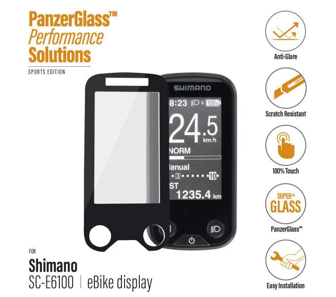 PANZERGLASS Protective glass Shimano Steps E6100 PANZERGLASS Protective glass Shimano Steps E6100
