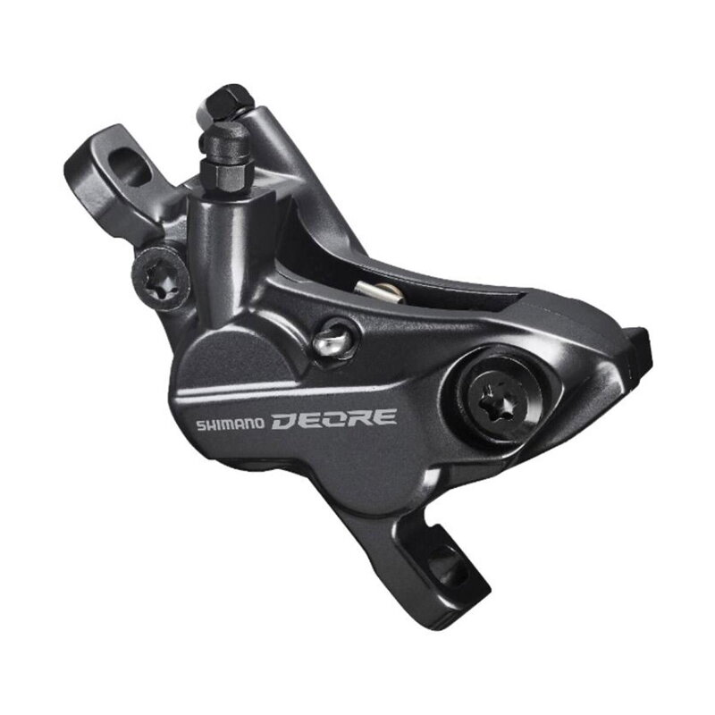 SHIMANO BR-M6120 Deore 4 dugattyús hidraulikus féknyereg szett Post Mount + fékbetét D03S SHIMANO BR-M6120 Deore 4 dugattyús hidraulikus féknyereg szett Post Mount + fékbetét D03S