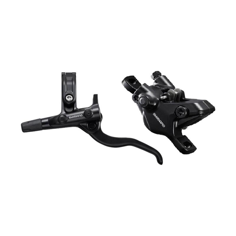 SHIMANO E-MT410 BL-M4100/BR-MT410 Hidraulikus fék elülső fekete Post Mount 1000mm fékcső + fékbetét ek B05S