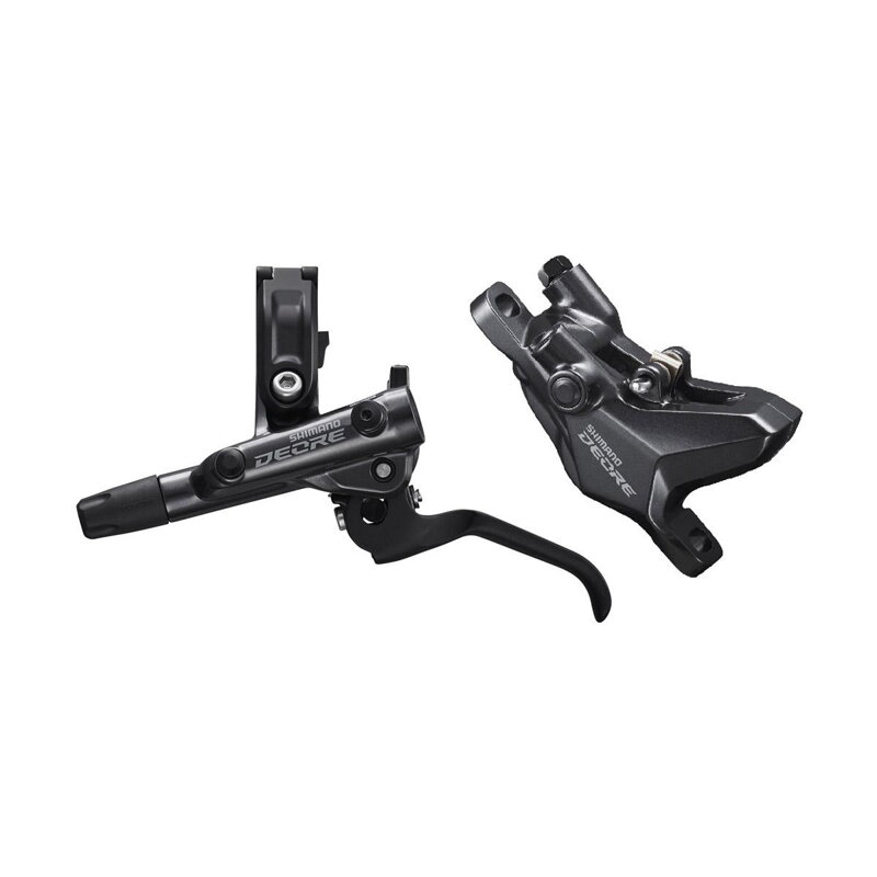 SHIMANO E-M6100 Hidraulikus fék Deore elülső Post Mount 1000mm fékcső + fékbetét ek G05S SHIMANO E-M6100 Hidraulikus fék Deore elülső Post Mount 1000mm fékcső + fékbetét ek G05S