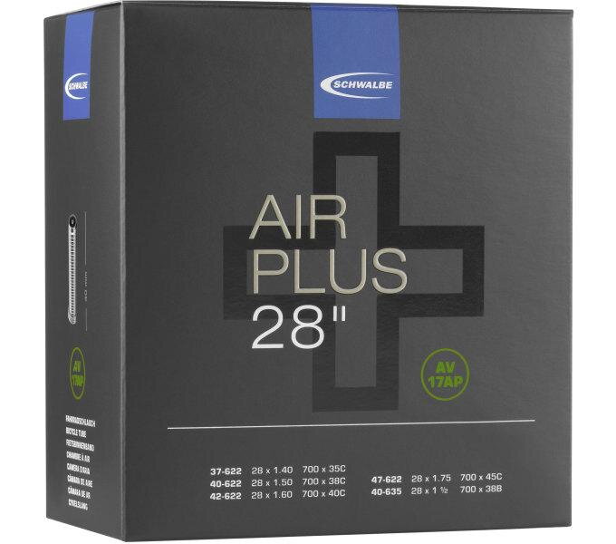 SCHWALBE Belső AIR PLUS AV17AP 700x37/45C AV(37/47-622/635) 40mm 270g