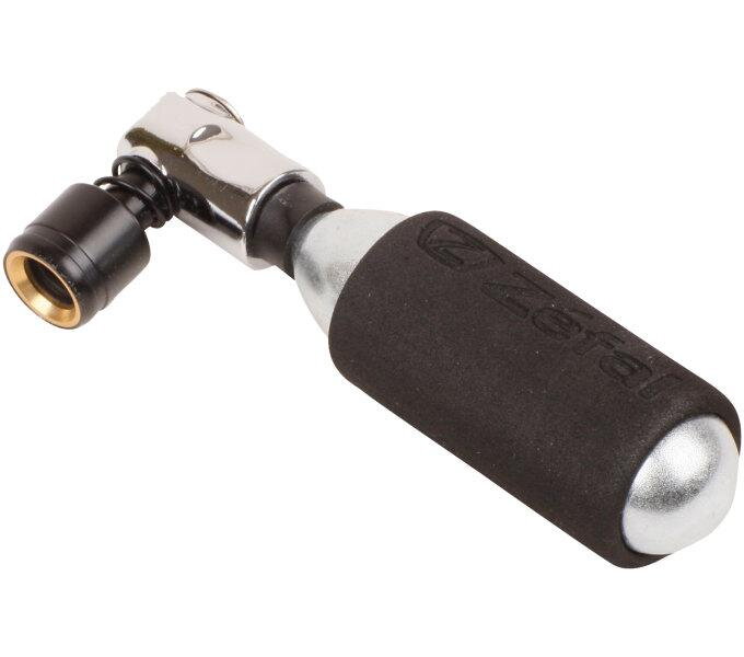 ZÉFAL Pumpa EZ BIG SHOT CO2 fekete/ezüst +16g