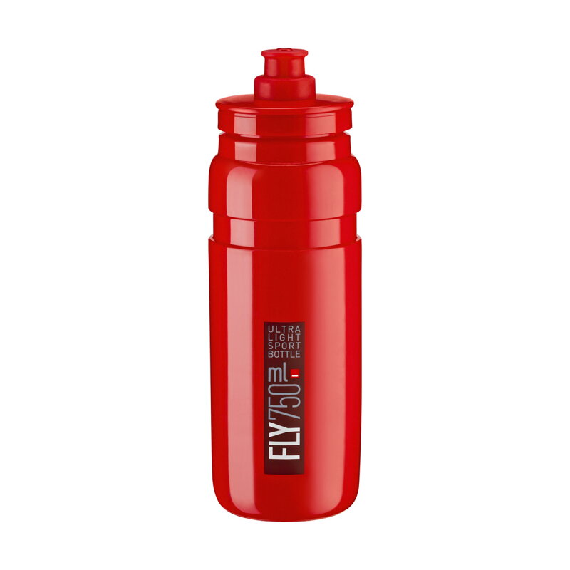 ELITE Bottle FLY 750 red dark red logo ELITE Bottle FLY 750 red dark red logo