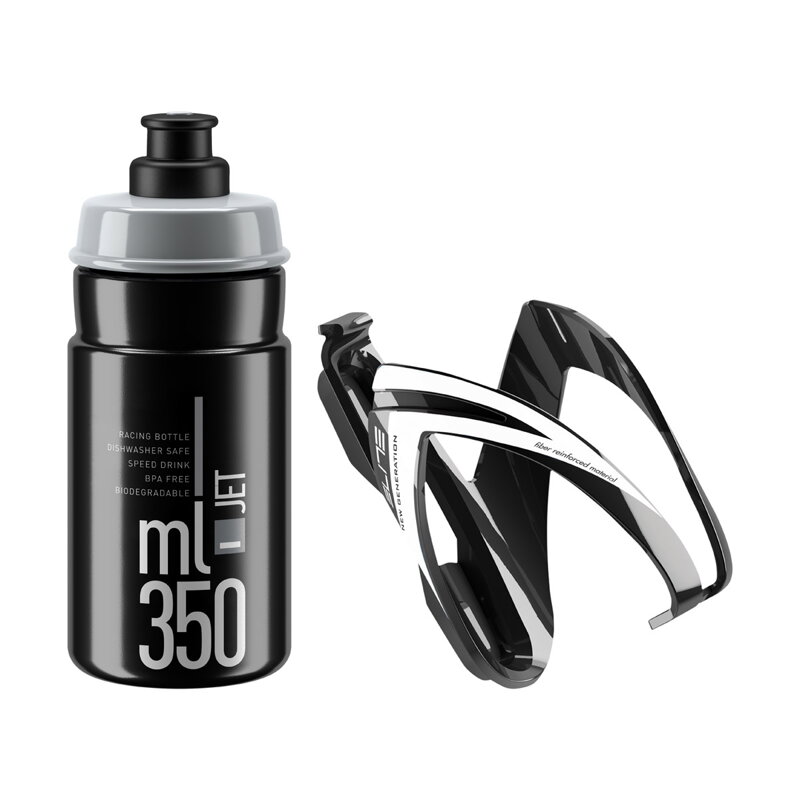 ELITE Bottle with basket set CEO black ELITE Bottle with basket set CEO black