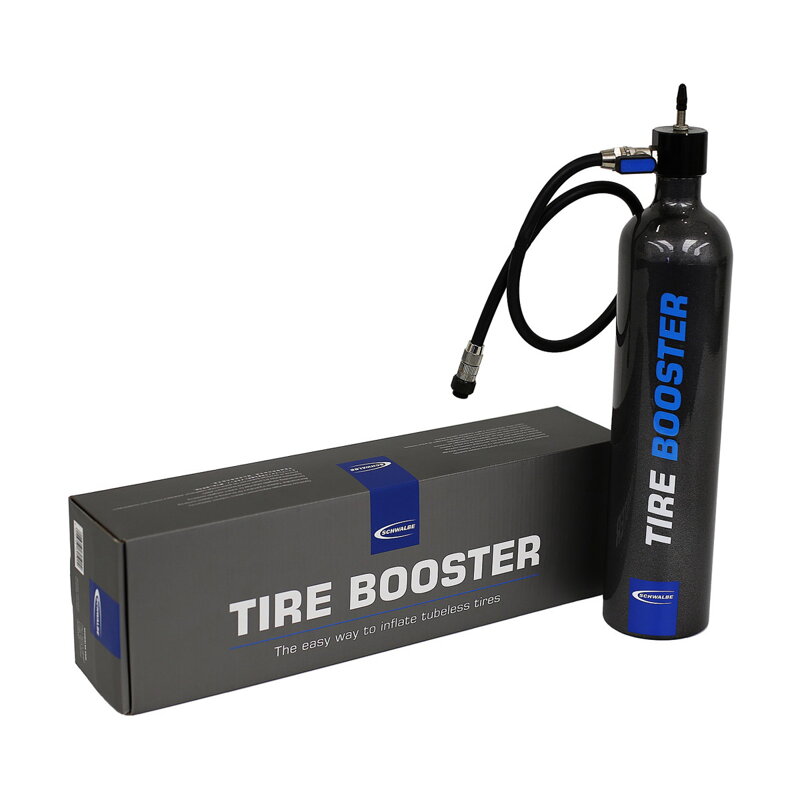 SCHWALBE Zásobnik TIRE BOOSTER na tlakovanie bezdušových kolies