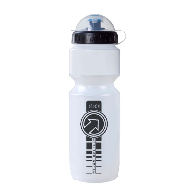 PRO TEAM bottle with cover transparent 800ml