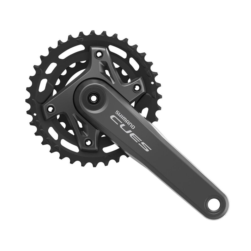 SHIMANO FC-U6000 Hajtómű Cues 175 mm 36/22 fogas 9/10/11 sebességes fekete két részes csapágy nélkül SHIMANO FC-U6000 Hajtómű Cues 175 mm 36/22 fogas 9/10/11 sebességes fekete két részes csapágy nélkül