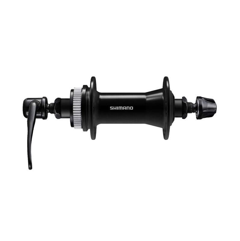 SHIMANO HB-QC400 32 dier rýchloupinák fekete Center Lock elülső agy SHIMANO HB-QC400 32 dier rýchloupinák fekete Center Lock elülső agy