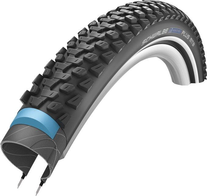 SCHWALBE Külső gumi MARATHON PLUS MTB (54-622) 29x2.10 Performance 67EPI SmartGuard 1275g Reflex