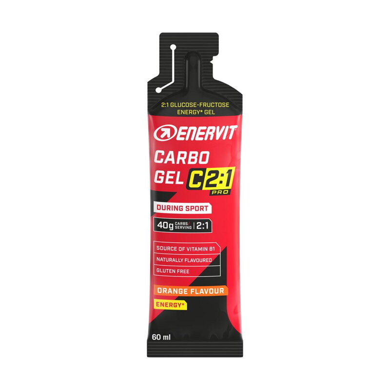 ENERVIT CARBO GEL C2:1 narancs gél