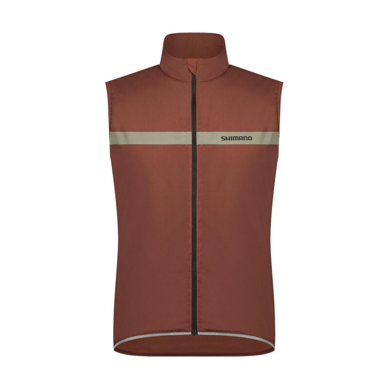 SHIMANO EVOLVE WIND INSULATED barna mellény