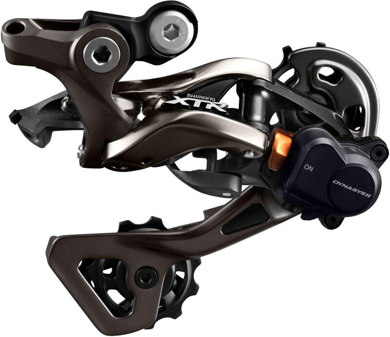 SHIMANO RD-M9000, XTR 11 sebességes, közvetlen felszerelés, horgok nélkül, Shadow Plus
