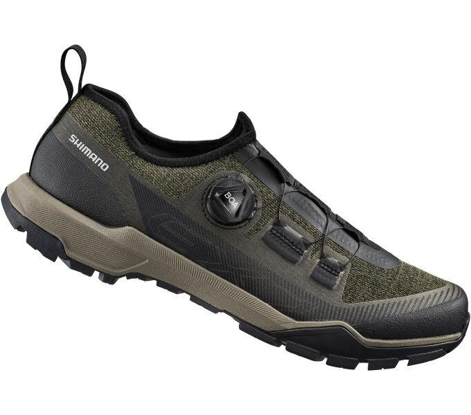 SHIMANO SHEX700 zöld cipő