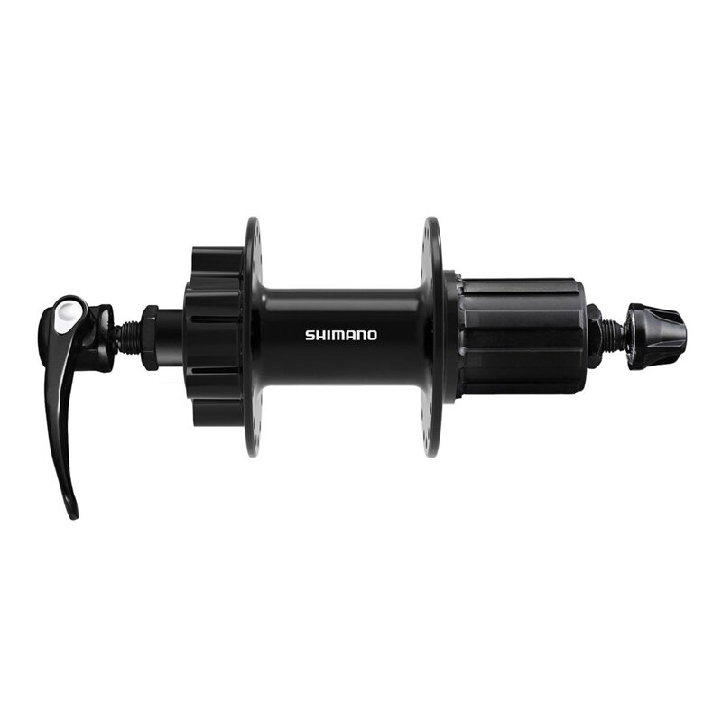 SHIMANO FH-QB400 32 lyuk gyorskioldó 8/9/10 sebességes fekete 6 lyukas tárcsával hátsó agy SHIMANO FH-QB400 32 lyuk gyorskioldó 8/9/10 sebességes fekete 6 lyukas tárcsával hátsó agy