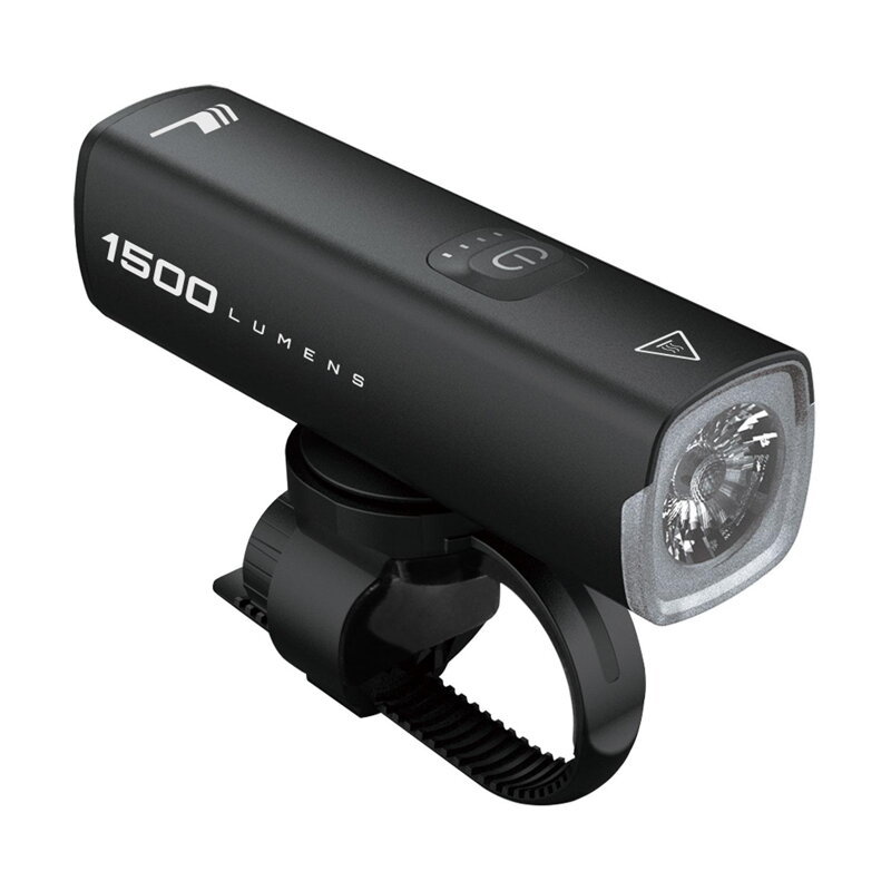 LONGUS Első kerékpárlámpa CUBRIN 1500 lm, 6 üzemmód, USB, fekete LONGUS Első kerékpárlámpa CUBRIN 1500 lm, 6 üzemmód, USB, fekete