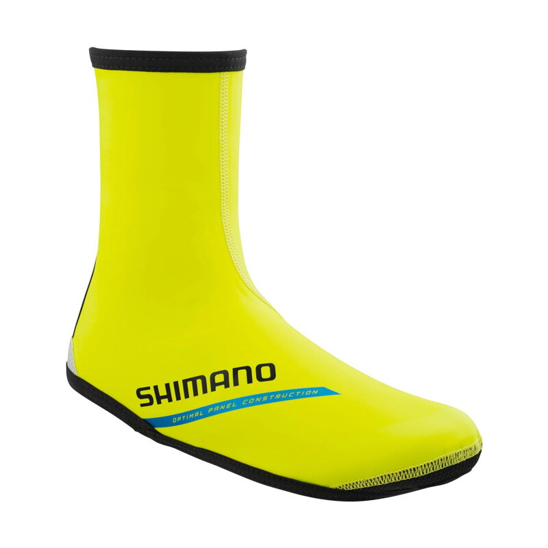 SHIMANO Návleky na tretry DUAL FIT THERMAL neón žlté