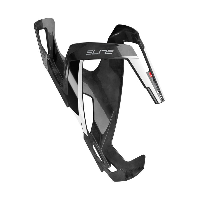 ELITE Palacktartó VICO CARBON fekete/fehér fényes