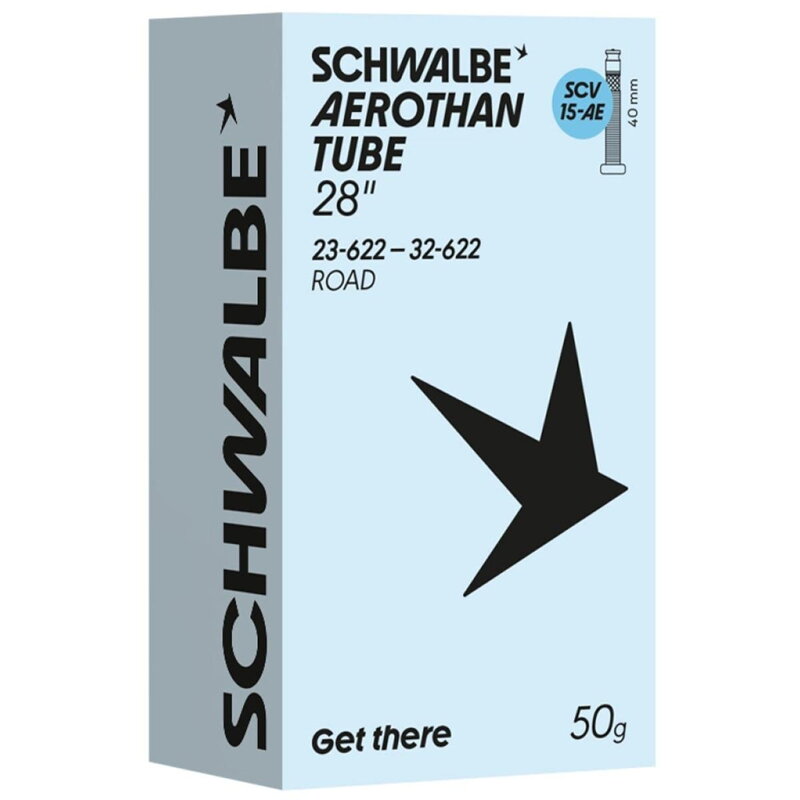 SCHWALBE Duša AEROTHAN TUBE SCV15-AE (23/32-622) SCV 40mm 50g TPU