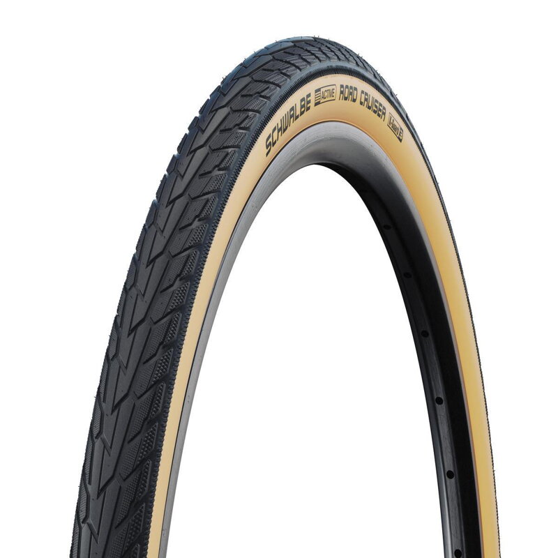 SCHWALBE Külső gumi ROAD CRUISER (47-559) 26x1.75 Active 50EPI K-Guard 720g GumWall Green