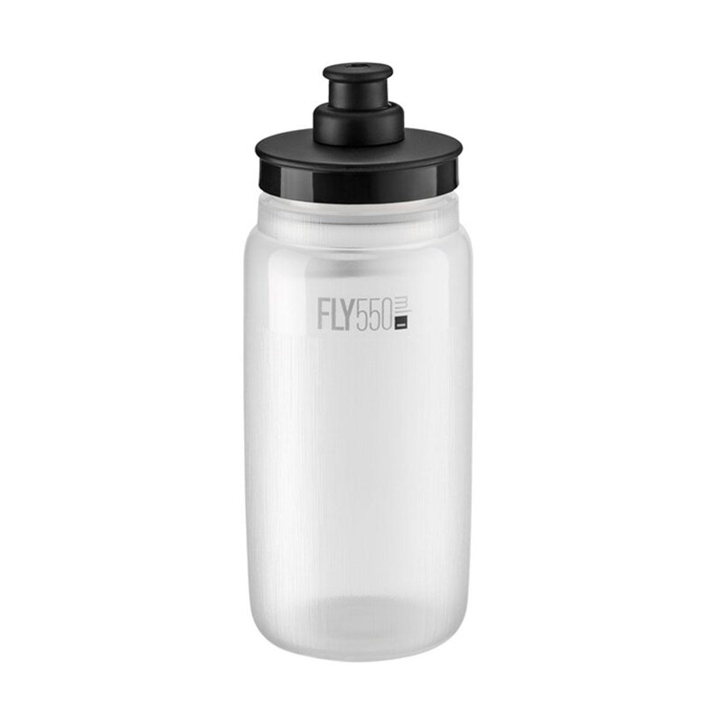 ELITE Palack FLY TEX 550 átlátszó fekete kupakkal