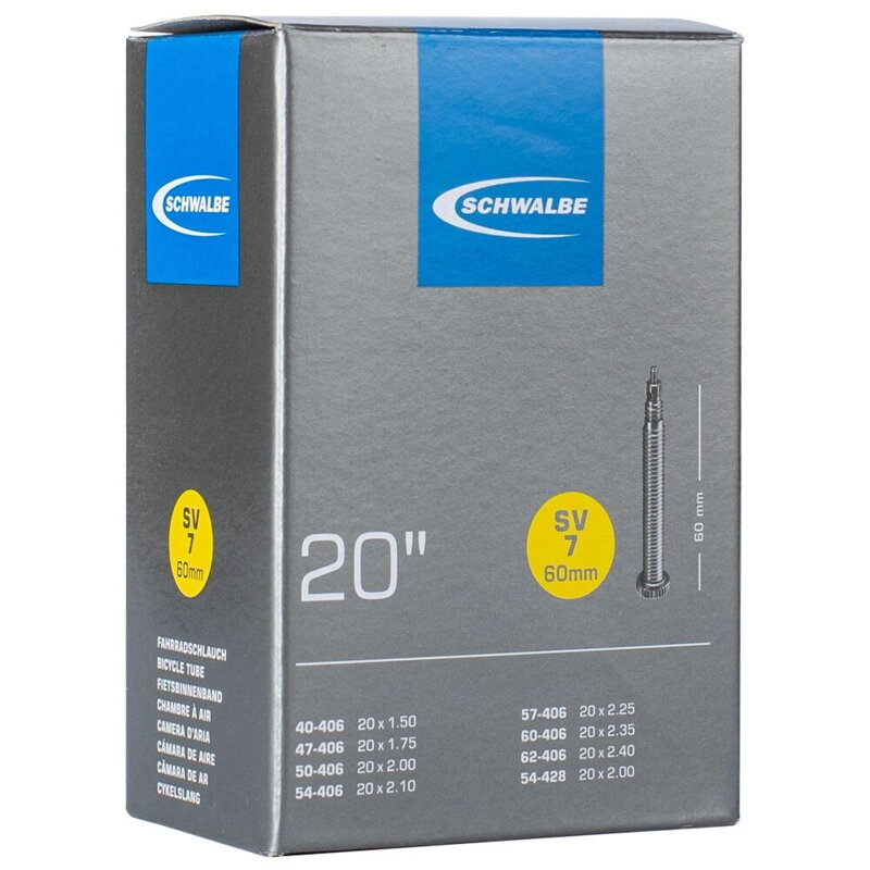 SCHWALBE Duša SV7 (40/62-406) FV 60mm 145g