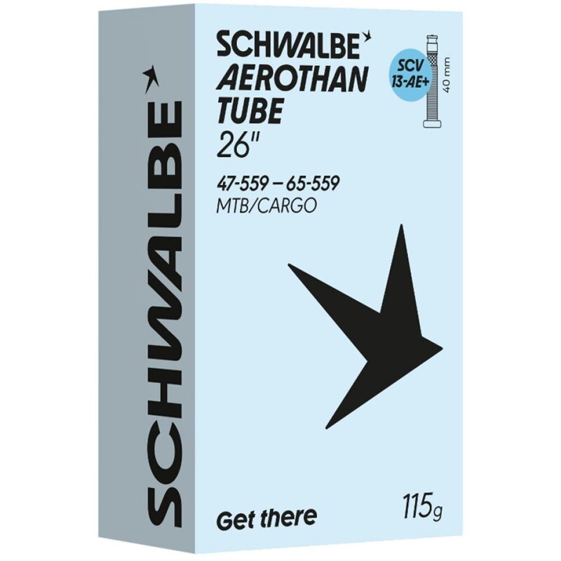 SCHWALBE Duša AEROTHAN TUBE SCV13-AE+ (47/65-559) SCV 40mm 115g TPU