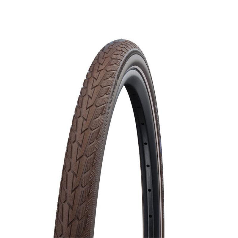 SCHWALBE ROAD CRUISER külső gumi 700x40C (42-622) 50EPI 705g TwinSkin K-Guard SBC barna reflex
