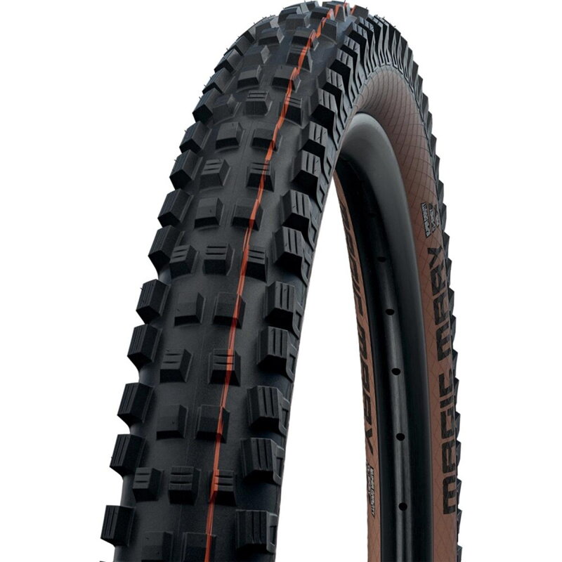 SCHWALBE MAGIC MARY külső gumi 29x2.40 (62-622) 67EPI 1295g TLE Evo Super Gravity Addix Soft barna oldalfal hajtható