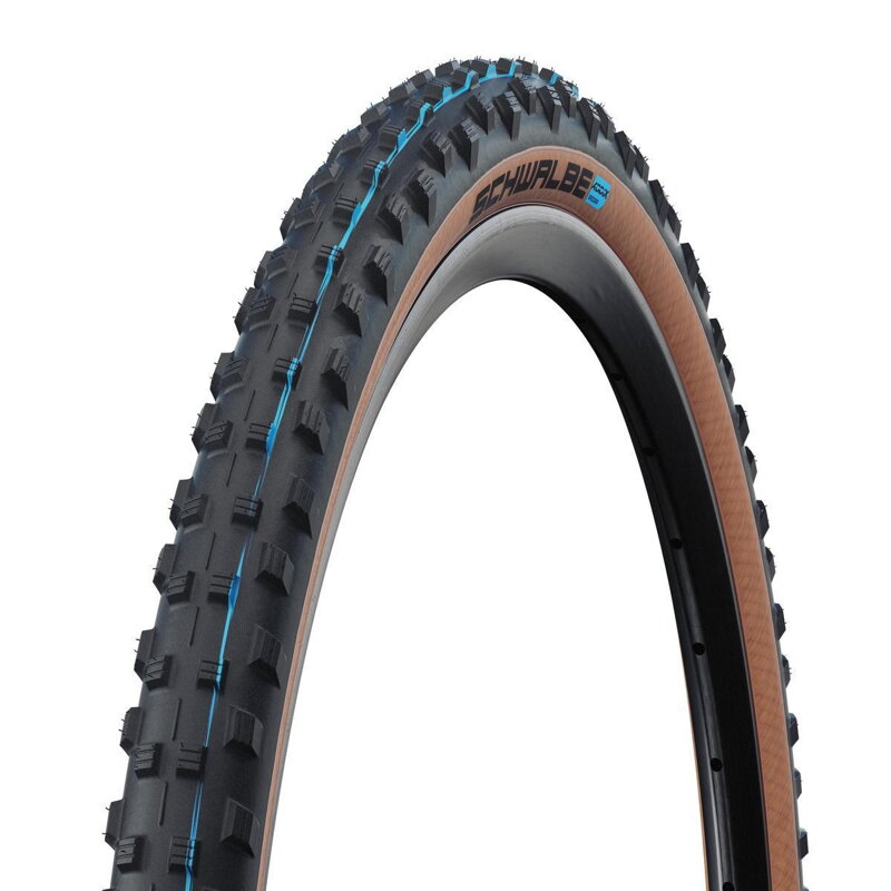 SCHWALBE DIRTY DAN külső gumi 29x2.00 (50-622) 67EPI 710g TLE Evo Super Race Addix SpeedGrip barna oldalfal hajtható
