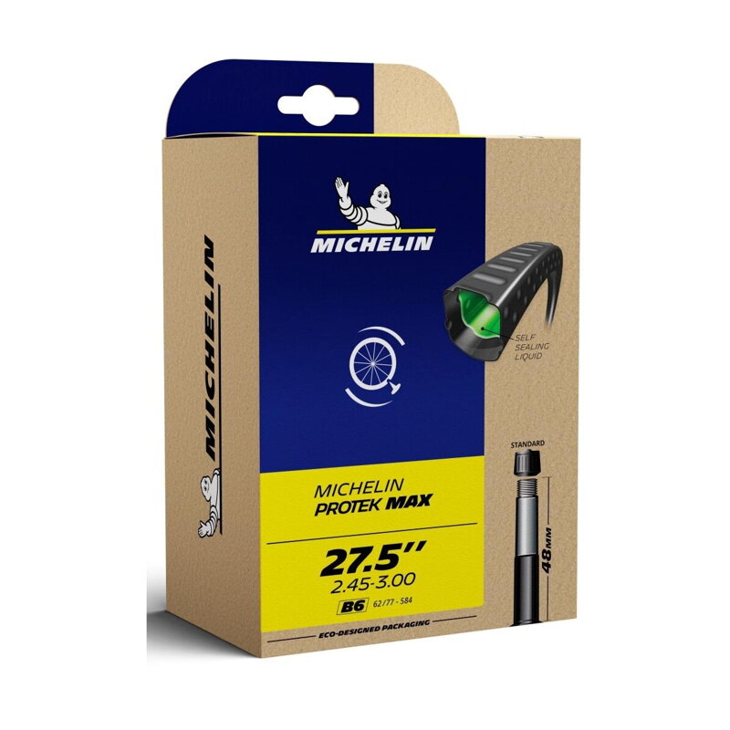 MICHELIN Duša B6 PROTEK MAX 27.5x2.40/3.00 (62/77-584) AV 48mm 405g