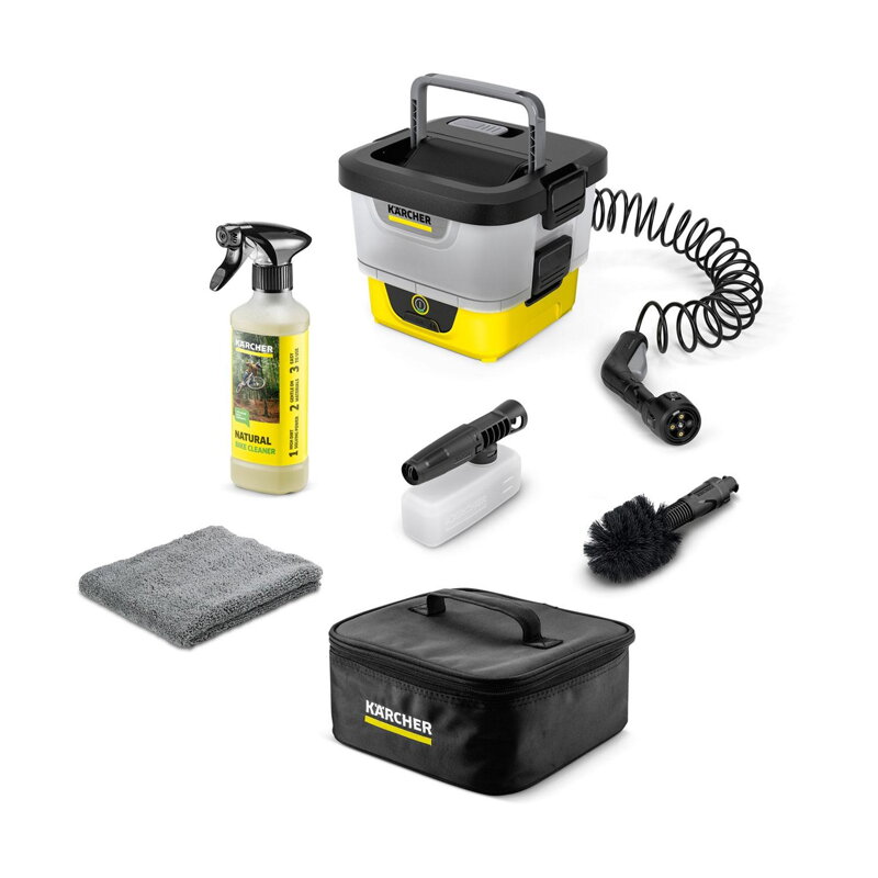 KÄRCHER OC 4 Foldable akkumulátoros alacsony nyomású tisztító + Bike Kit