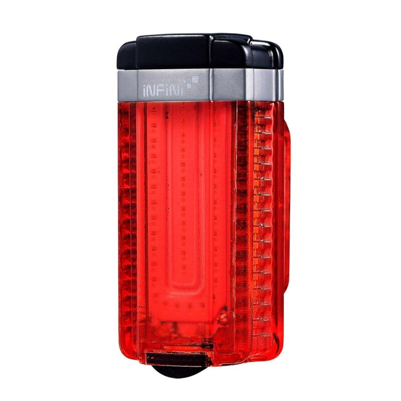 INFINI TRON hátsó lámpa 6 funkciós fekete USB